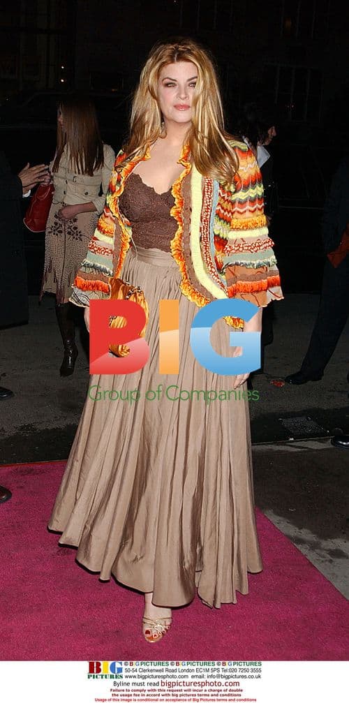 Kirsty Alley at 'Fat Actress' Premiere