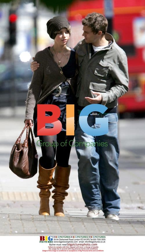 Keira Knightley and Jamie Dornan in London