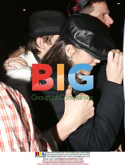 Demi Moore and Ashton Kutcher Party at Kabbalah Center