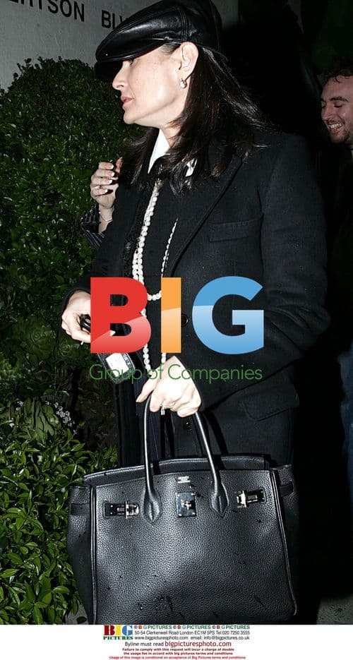 Demi Moore and Ashton Kutcher at Kabbalah Center