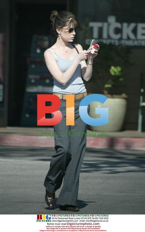 Actress Laura Flynn Boyle in Beverly Hills