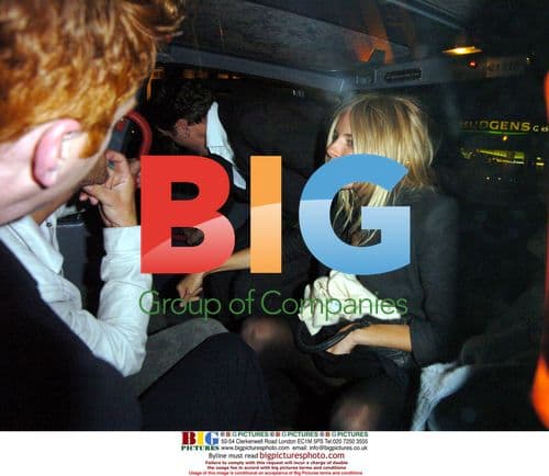 Jude Law and Sienna Miller Leave 'The Jacket' Screening