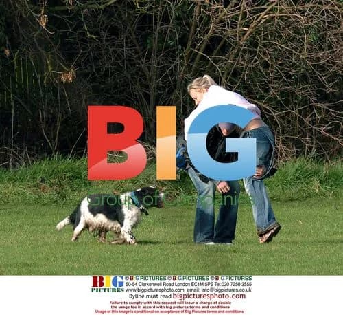Leanne Wilson and Keith Whallett Walk Dog