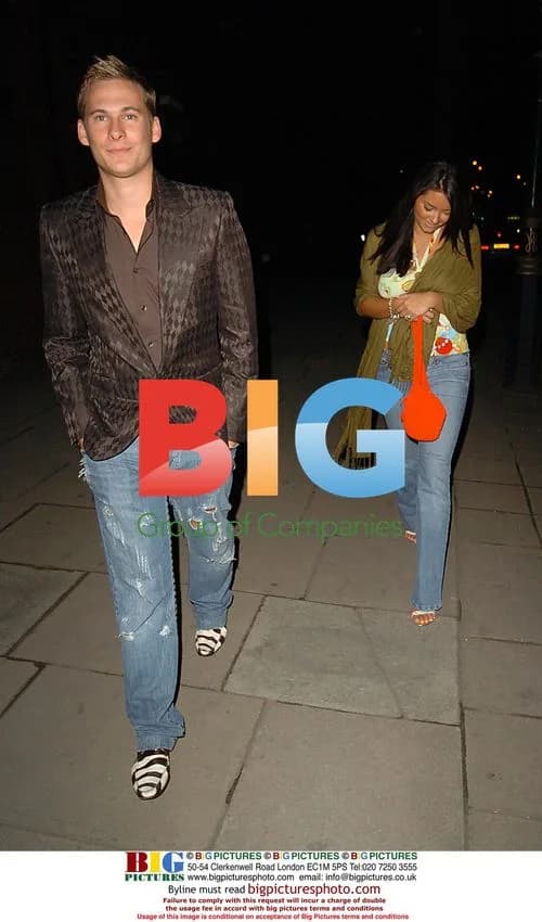 Lee Ryan from 'Blue' Leaving Club with Mystery Woman
