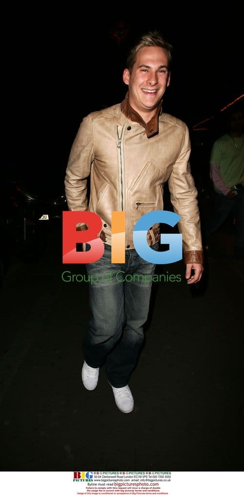 Blue's Lee Ryan Spotted Outside London Club