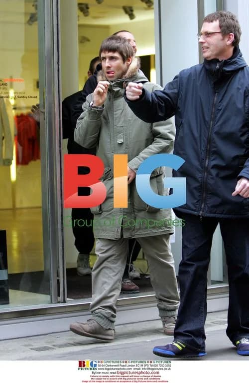 Liam Gallagher out shopping in London