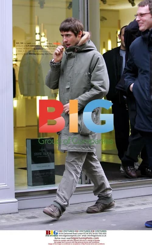 Liam Gallagher out shopping in London