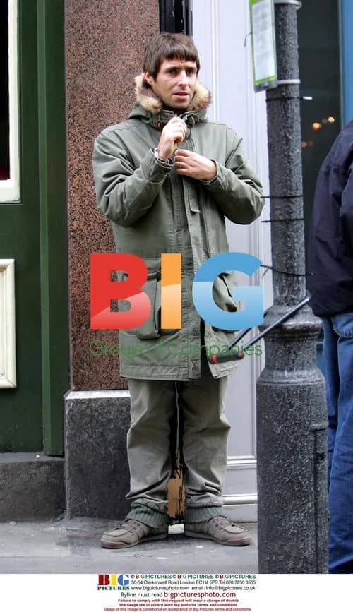 Liam Gallagher out shopping in London