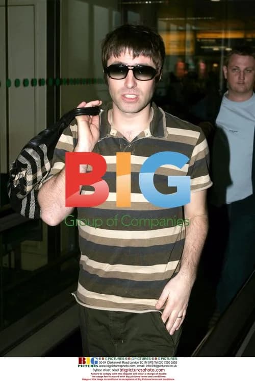 Oasis' Liam Gallagher Departs for Milan Concert