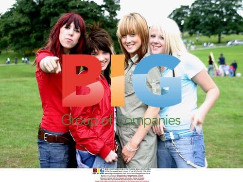 Pop Band LOVE BITES Backstage at Wish FM Roadshow