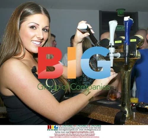 Lucy Pinder and Mayor of Gravesend Open Nightclub