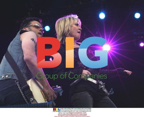 LULU performing at Elton John concert