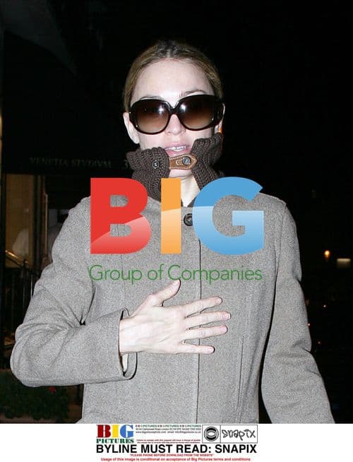 Madonna Leaves London Salon