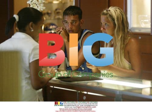 Jodie Marsh and Kenzie Shopping in Caribbean