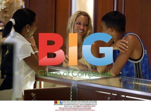 Jodie Marsh and Kenzie Shop in Caribbean