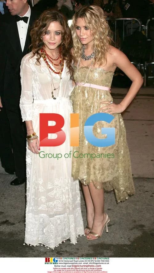 Mary-Kate and Ashley Olsen at Costume Institute Gala 2005
