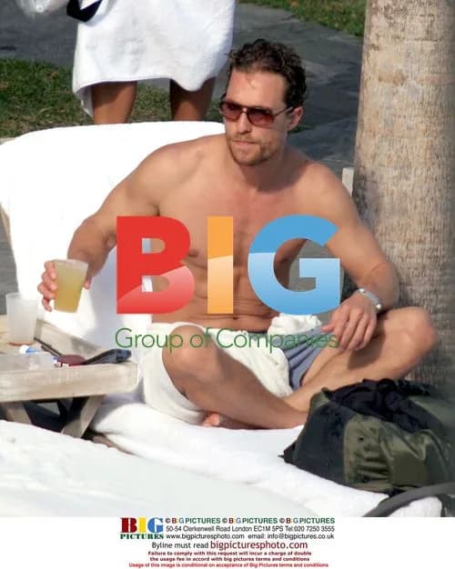 Matthew McConaughey with mystery woman in Miami