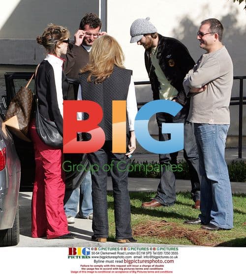 Brian McFadden and Delta Goodrem out in Santa Monica