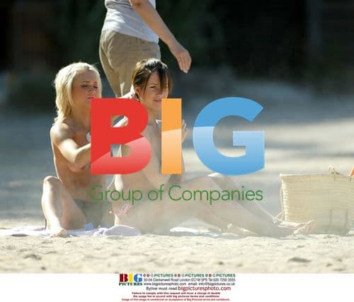 Models Kayleigh Pearson and Natasha Mealey in South Of France