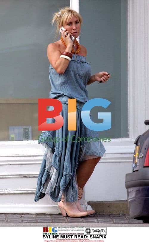 Meg Matthews Casual Look in London