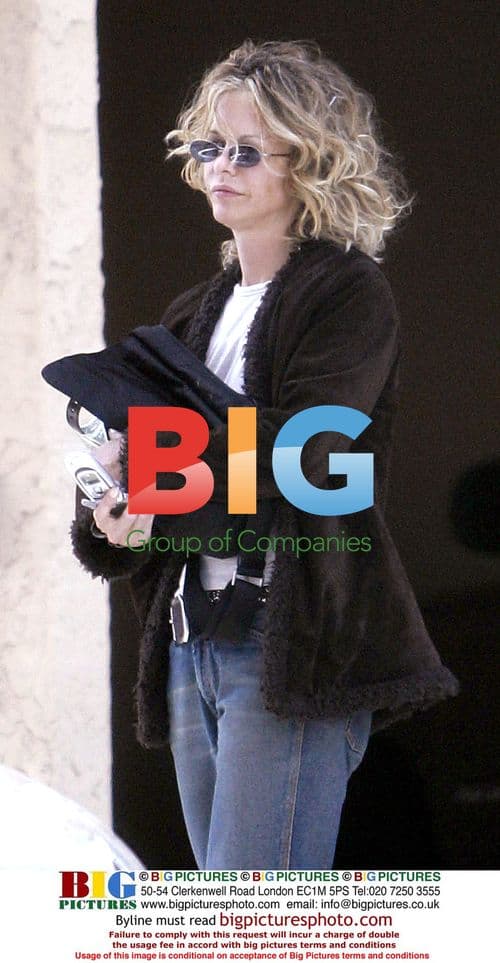 Meg Ryan Leaves Beauty Salon in West Hollywood