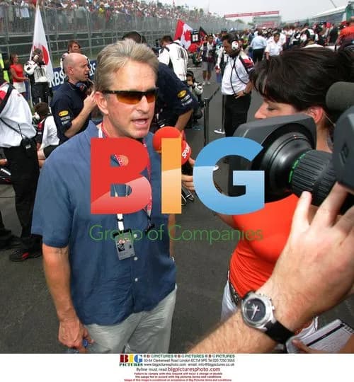 Michael Douglas at Canadian GP