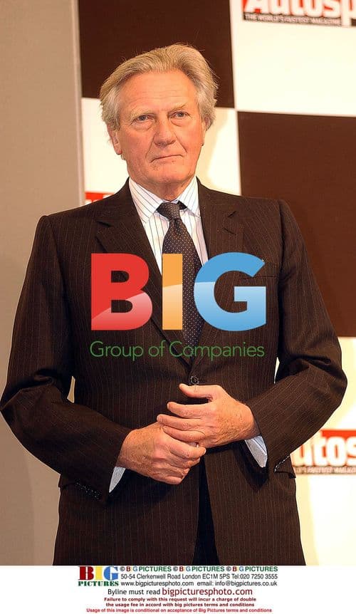 Michael Heseltine at Autosport Show