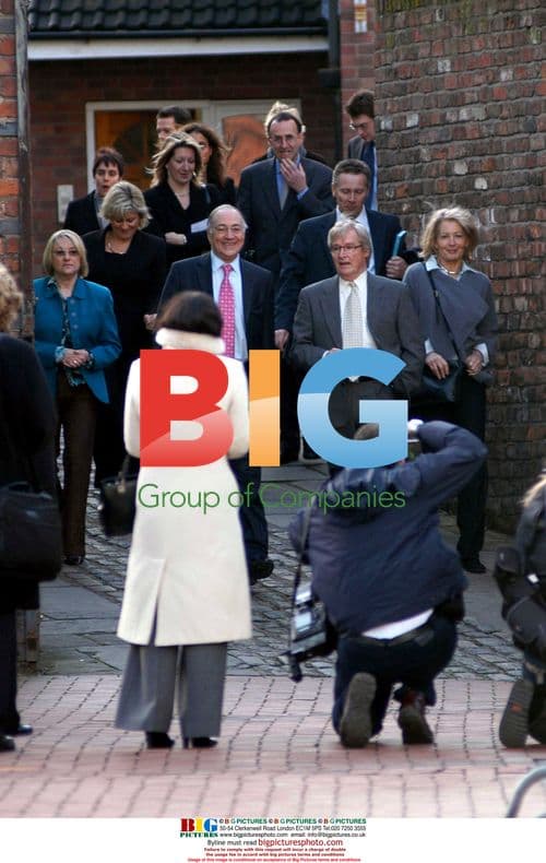 Michael Howard Visits Coronation Street