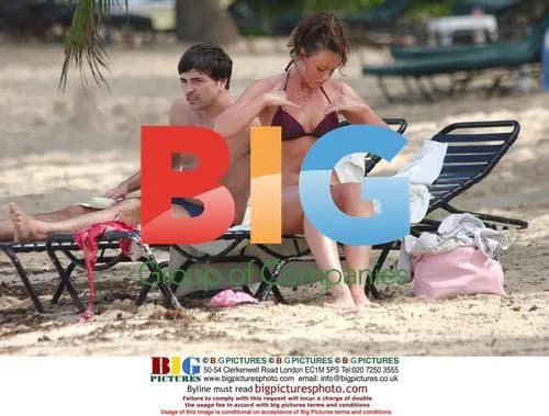 Michelle Heaton and Andy Scott Lee Caribbean Vacation