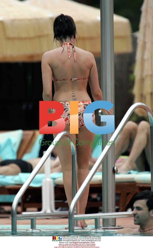 Michelle Heaton and Andy Scott-Lee at Canary Islands hotel