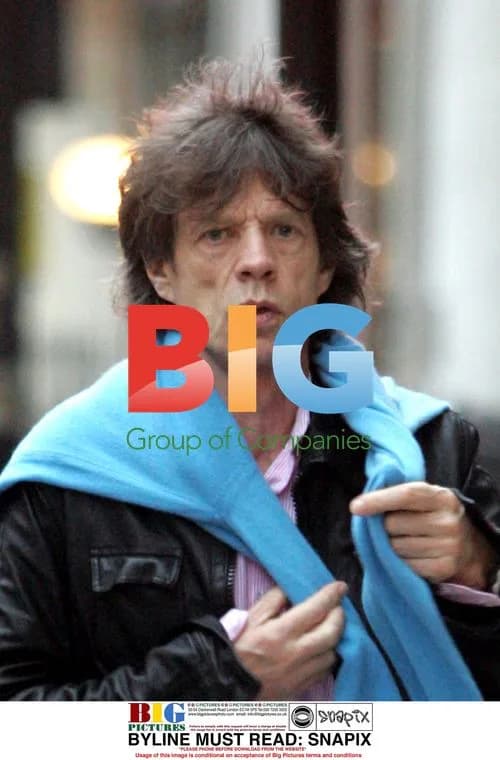 Mick Jagger Goes for Lunch in London