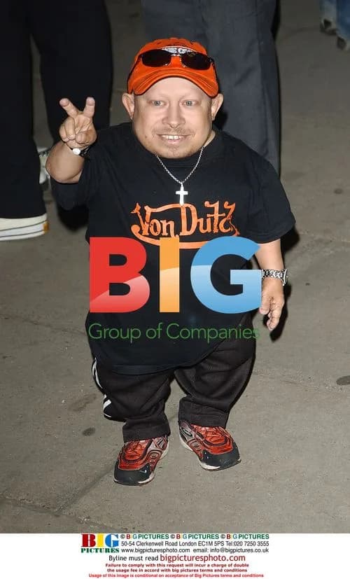 Verne Troyer at Gizmondo launch party