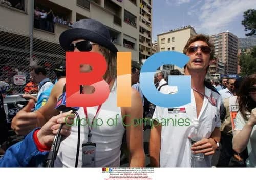 Kidd Rock and Jenson Button, Monaco GP