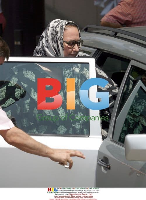 Singer Montserrat Caballe leaves hospital in Barcelona