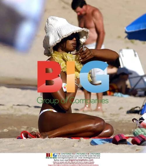 Naomi Campbell on Holiday in Punta del Este
