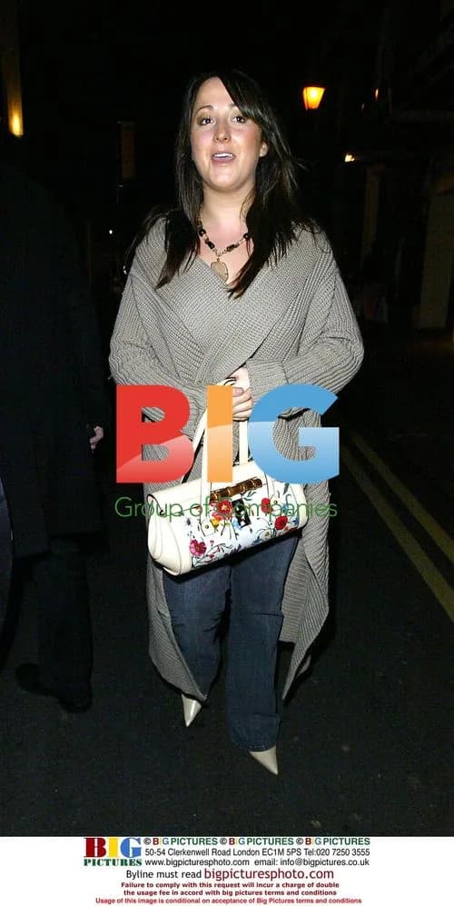 Natalie Cassidy Leaves The Ivy Restaurant