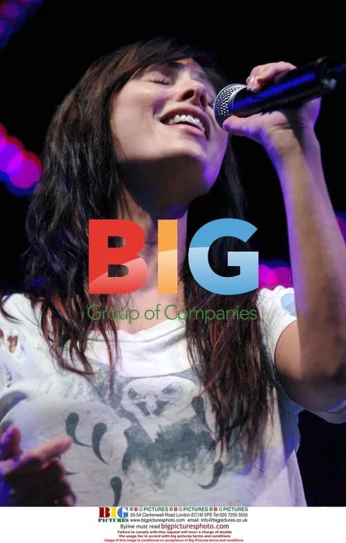 Singer Natalie Imbruglia at Radio One's One Big Weekend