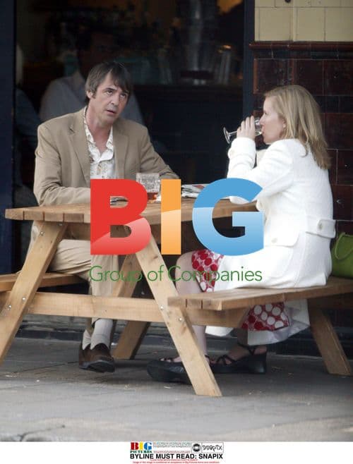 Neil Morrissey and girlfriend Emma Killick