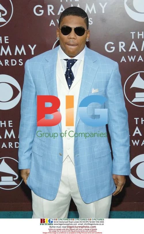 NELLY at 47th Annual Grammy Awards 2005