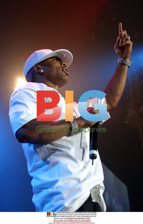 NELLY on stage at Manchester Arena