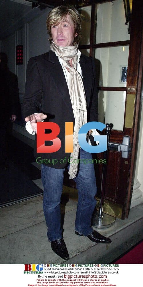 Nicky Clarke and wife Anita out in London