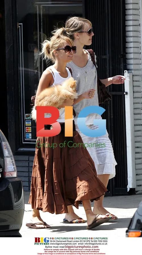 Nicole Richie and DJ AM out in Hollywood