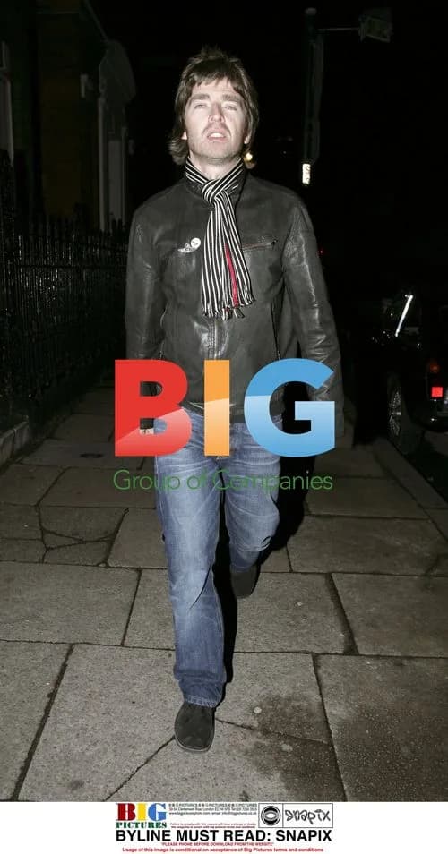 Noel Gallagher Out in North London
