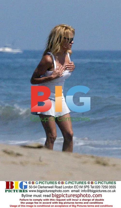 Pamela Anderson hits Malibu beach with sons