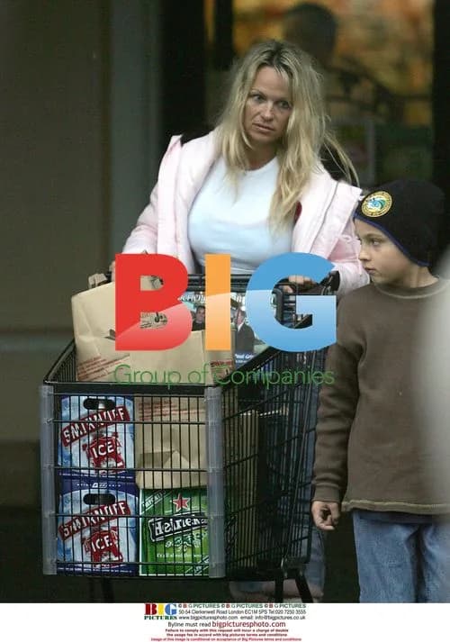 Pamela Anderson Shops in Malibu