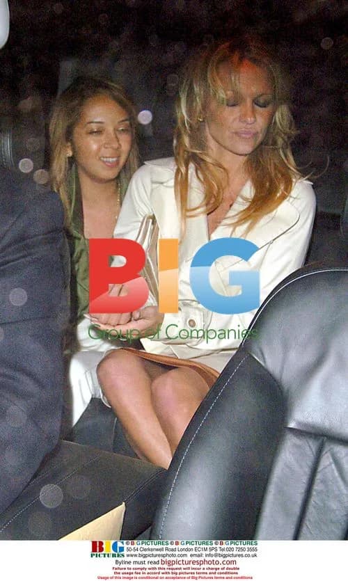 Pamela Anderson at Wellington Nightclub