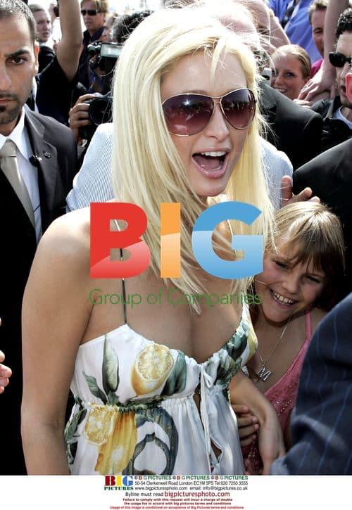 Paris Hilton promoting 'National Lampoon's Pledge This' in Cannes