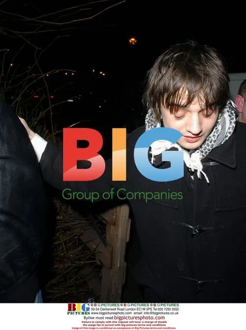 Recovering Addict Pete Doherty Arrives for Babyshambles Gig