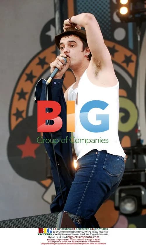 Pete Doherty with Babyshambles at Isle of Wight