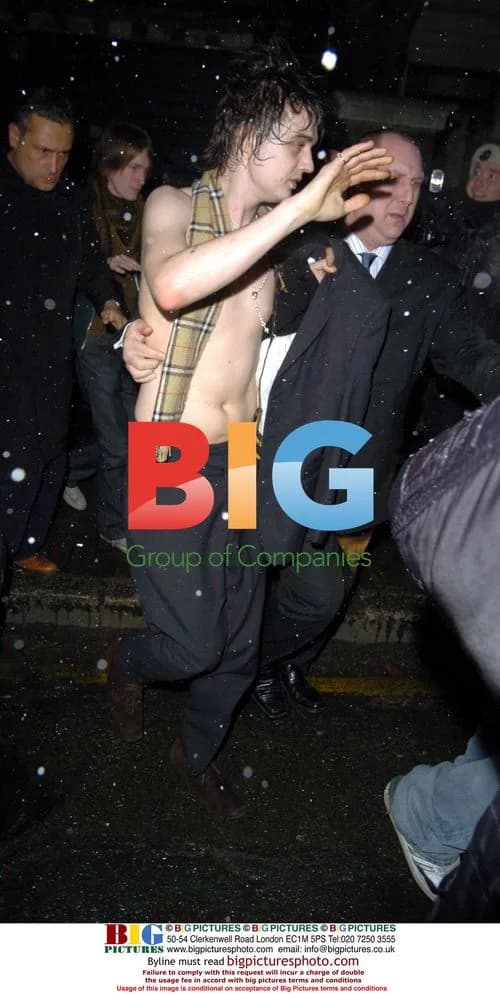 Rock Star Pete Doherty Leaves Gig